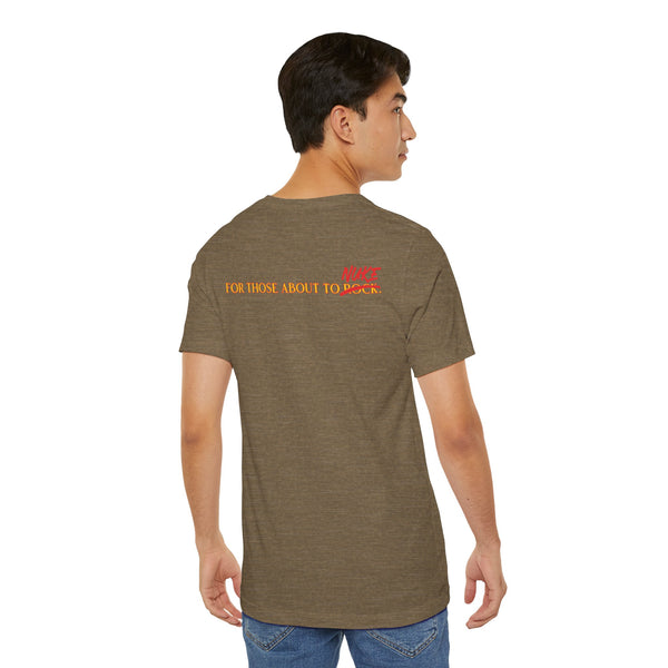 Ginna For Those About To Rock Fitted Tee