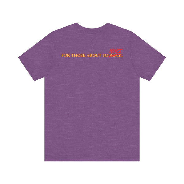 Ginna For Those About To Rock Fitted Tee