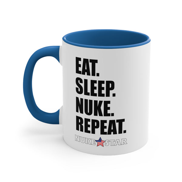 Eat Sleep Nuke at Diablo Mug