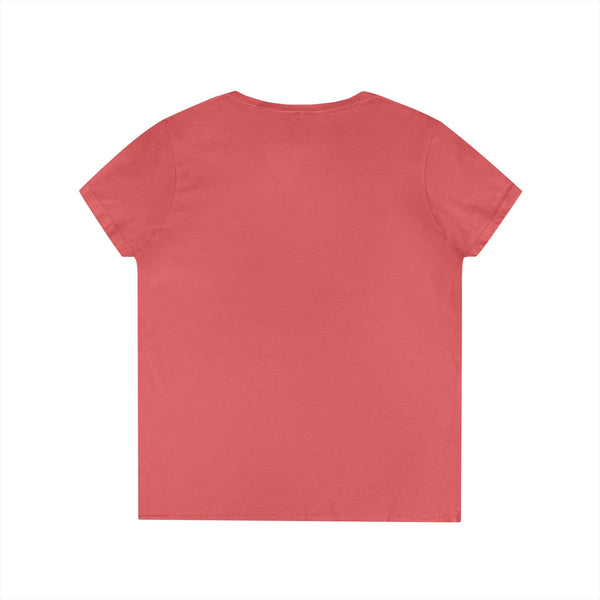 NukeStar Fission Script Women's V-Neck Tee