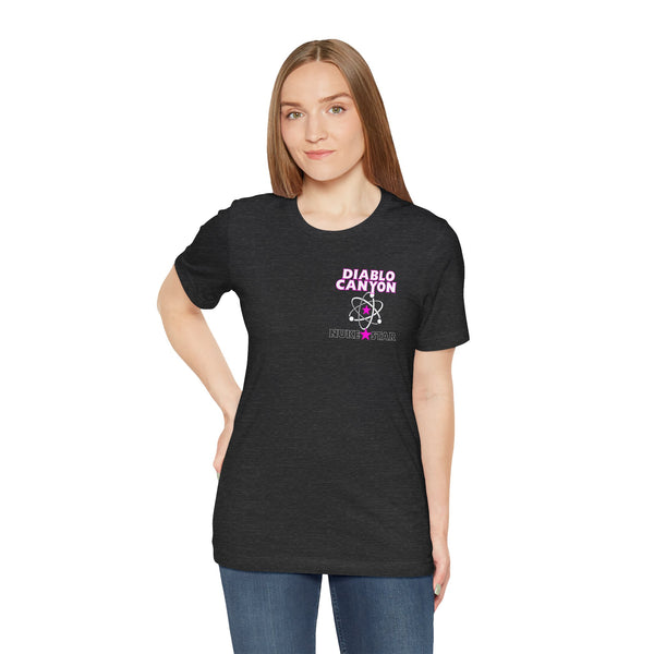 NukeStar Diablo Shadow Tee in Pink