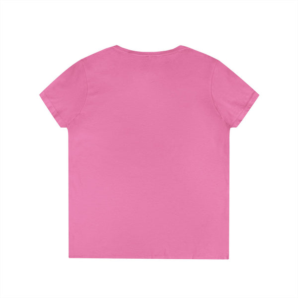 NukeStar Fission Script Women's V-Neck Tee