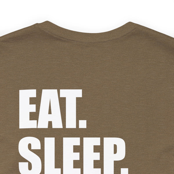 NukeStar Eat Sleep Nuke Repeat Tee