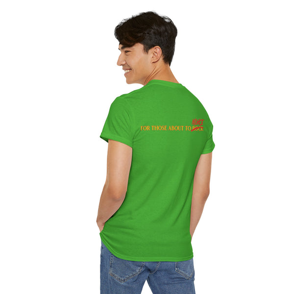 Ginna For Those About To Nuke Heavyweight Tee