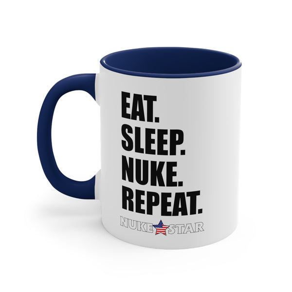 Eat Sleep Nuke at Diablo Mug