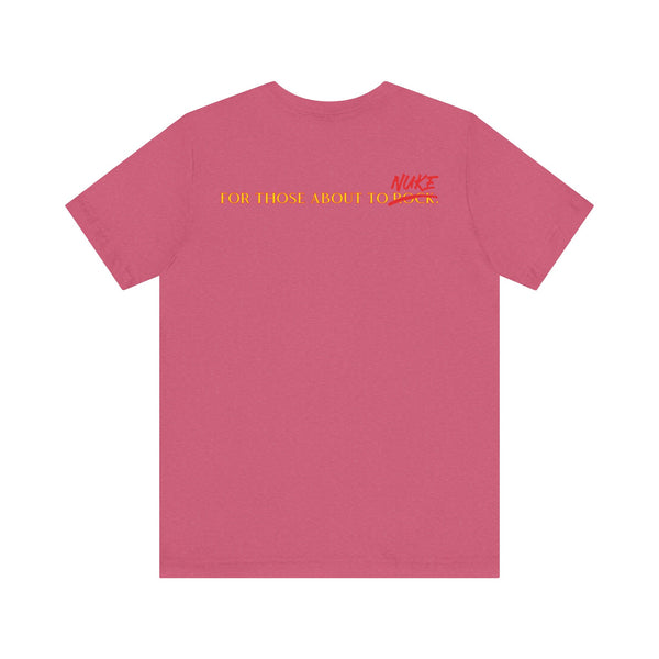 Ginna For Those About To Rock Fitted Tee