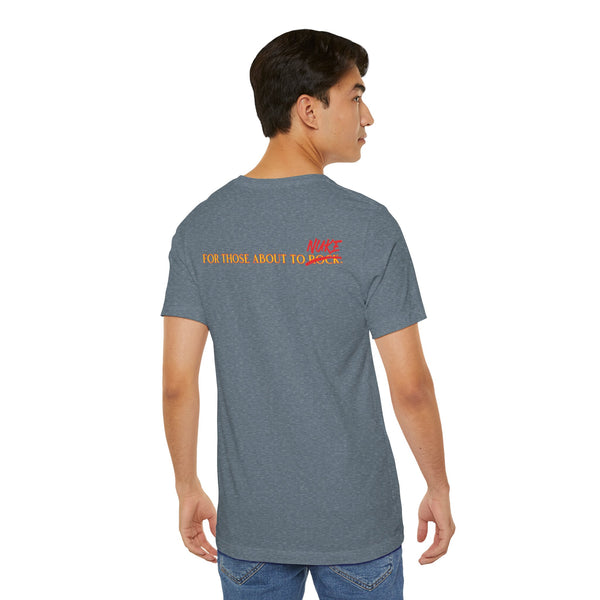 Ginna For Those About To Rock Fitted Tee