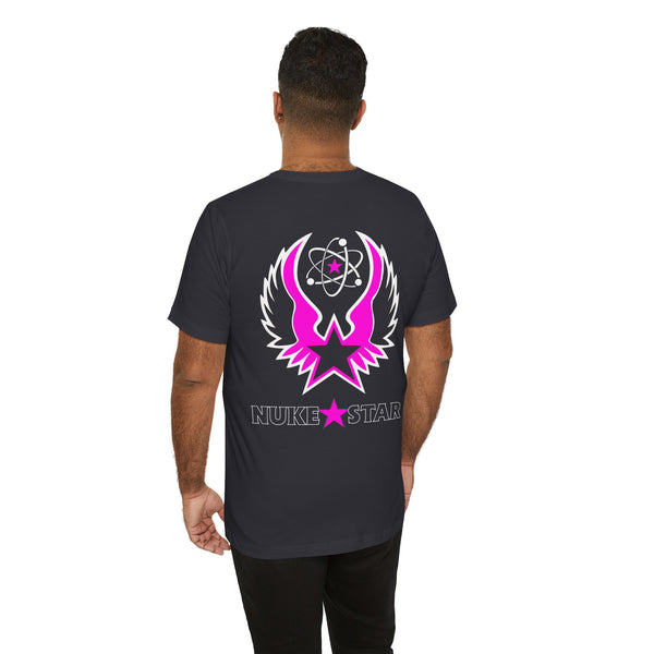 NukeStar Diablo Shadow Tee in Pink