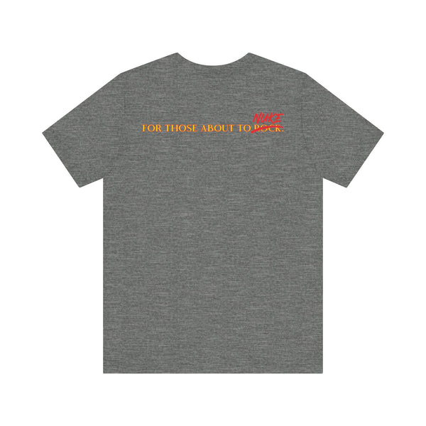 Ginna For Those About To Rock Fitted Tee