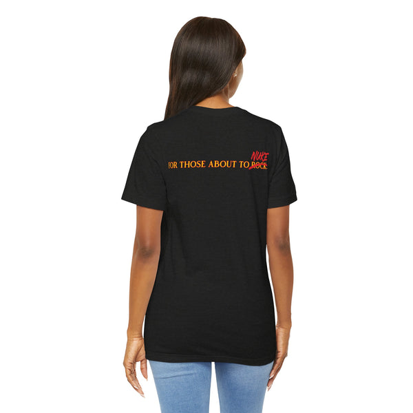 Ginna For Those About To Rock Fitted Tee