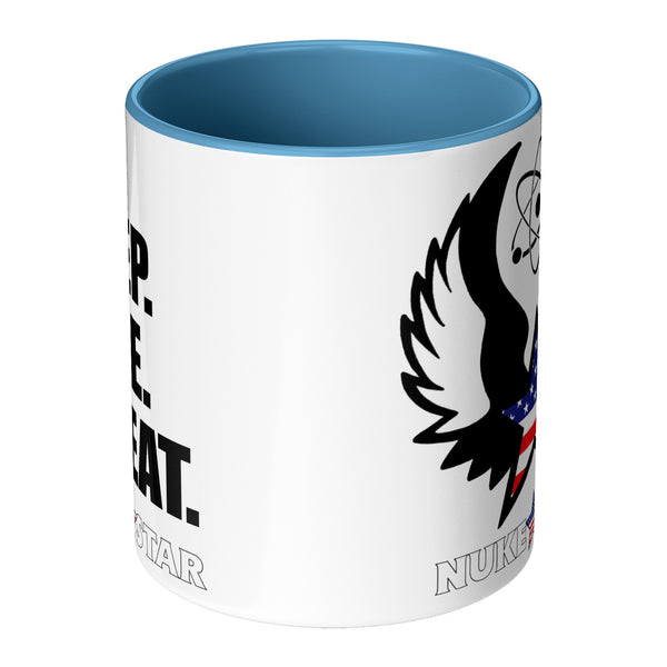 Eat Sleep Nuke Repeat 11 oz. Mug