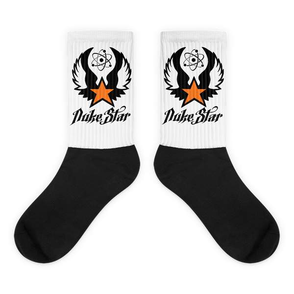 NukeStar Black Foot socks