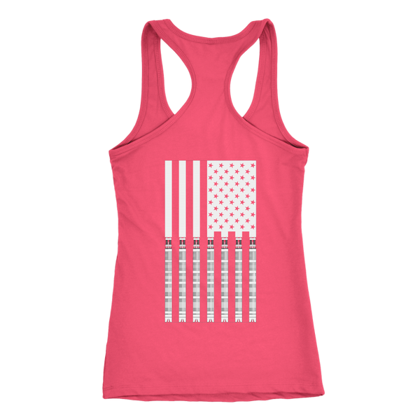 NukeStar Racerback American Fuel Flag
