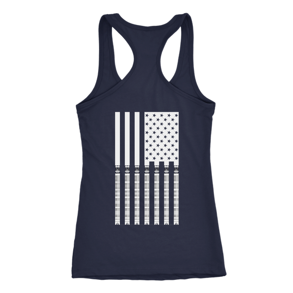 NukeStar Racerback American Fuel Flag