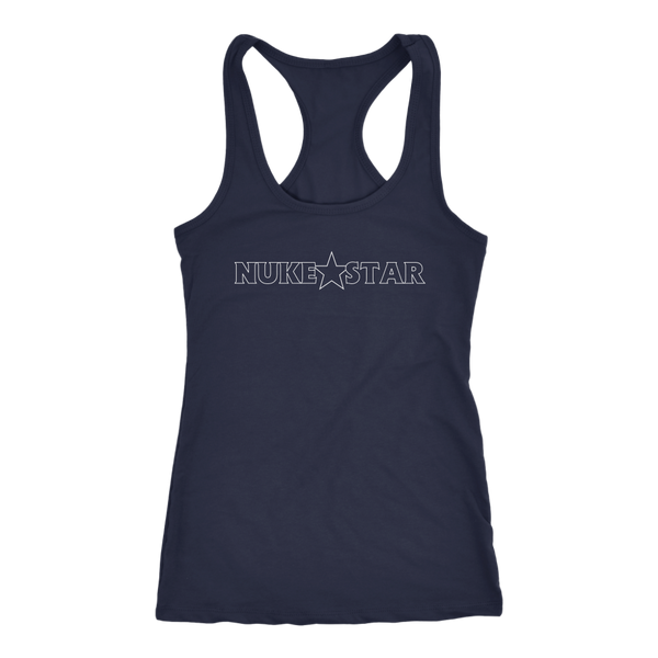 NukeStar Racerback American Fuel Flag