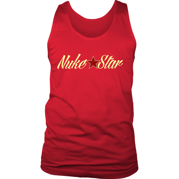 NukeStar Vintage Script Bro Tank