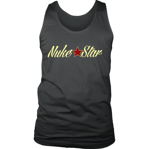 NukeStar Vintage Script Bro Tank