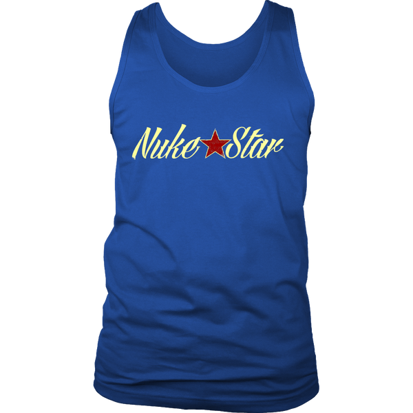 NukeStar Vintage Script Bro Tank