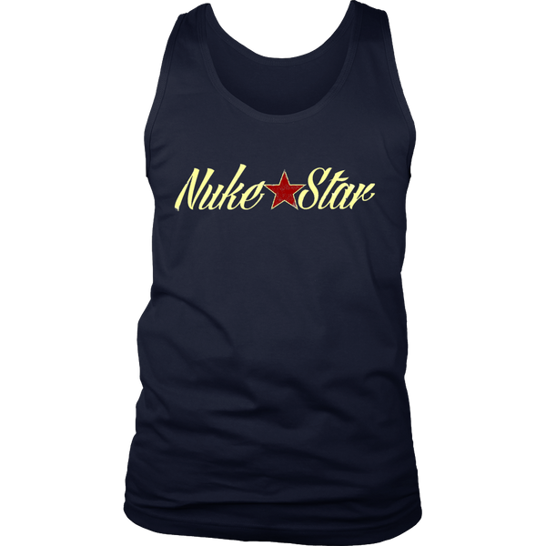 NukeStar Vintage Script Bro Tank