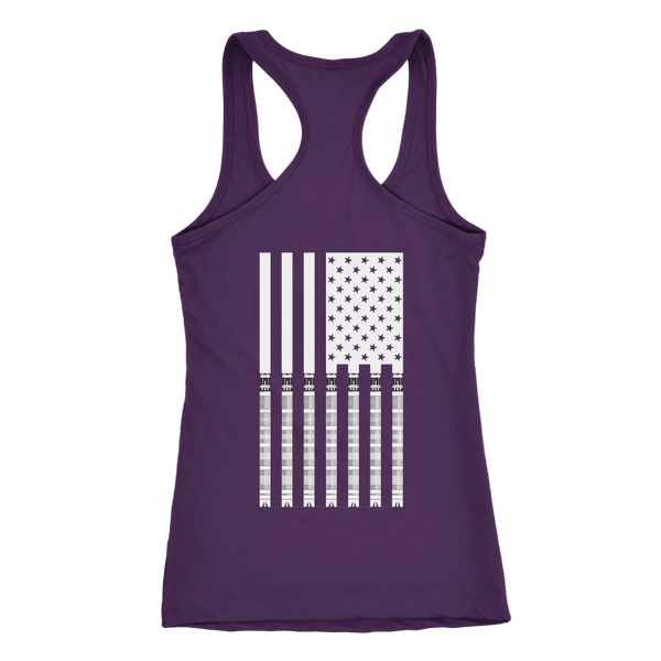 NukeStar Racerback American Fuel Flag