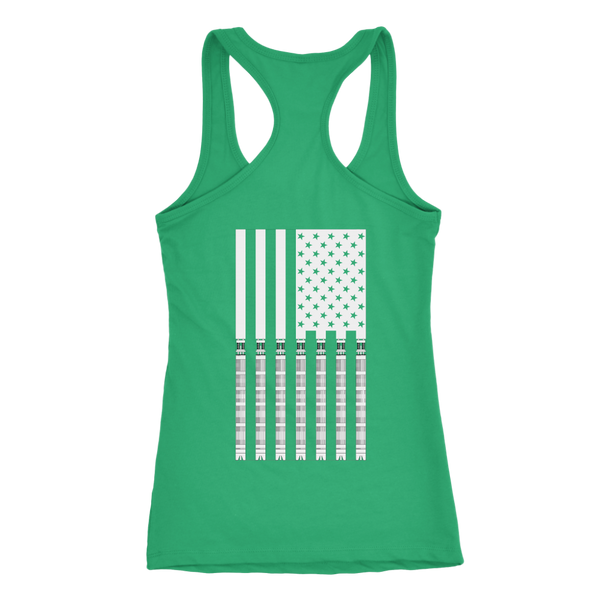 NukeStar Racerback American Fuel Flag